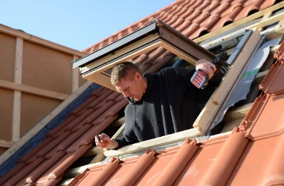 Pose de fenêtres de toit Velux à Armentieux